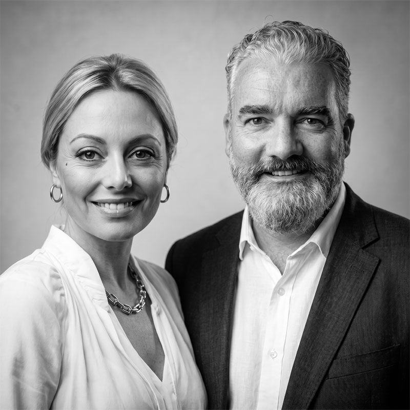 Mac Saxe and Alison Macdonald